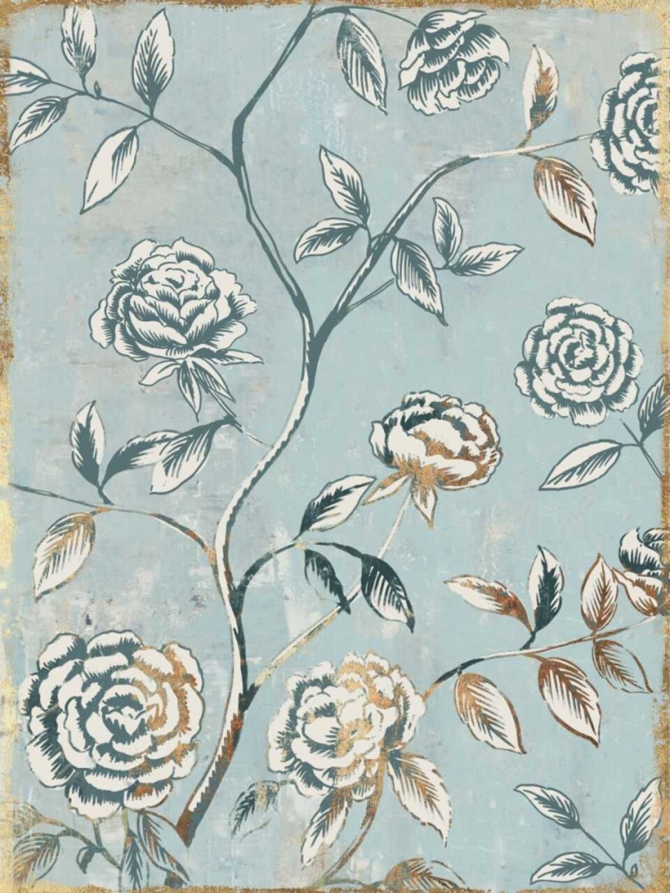 Pale Damask I Poster Print by Asia Jensen - Item # VARPDXJN132A